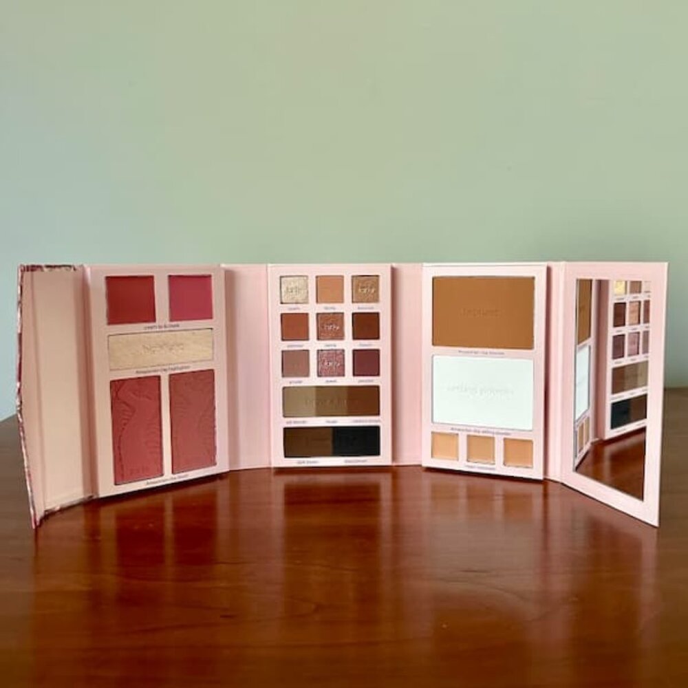 NEW AND SEALED Tarte jewelry box full face beauty book FAIR/LIGHT